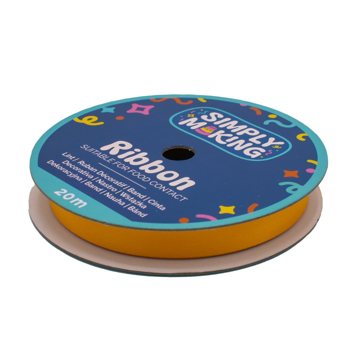 Simply Making Taartlint Goud 12 mm x 20 m