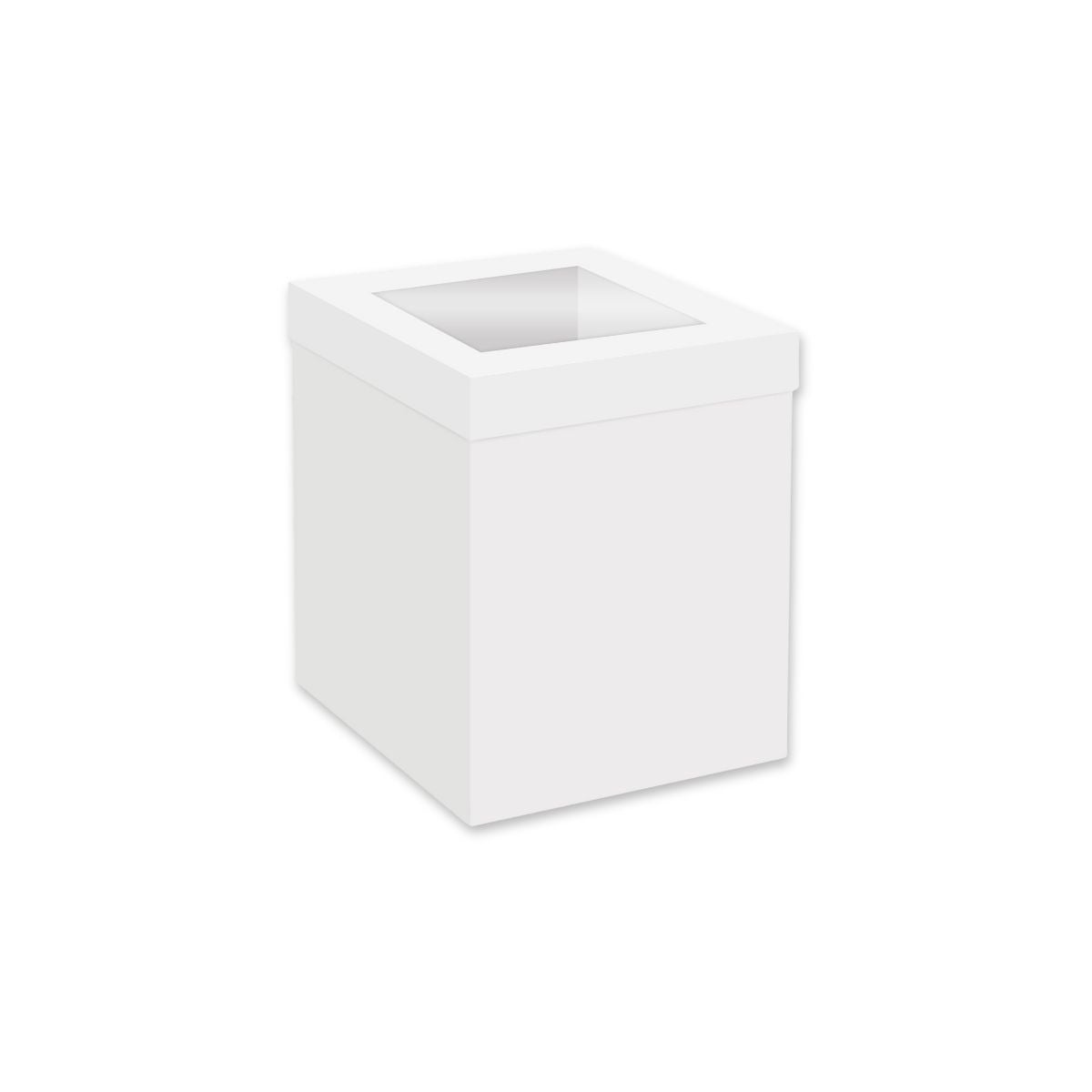 Simply Making Hoge Taartdoos Venster Wit 20 x 20 x 25 cm