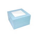 Simply Making Cake Box Venster Lichtblauw 20 x 20 x 15 cm0