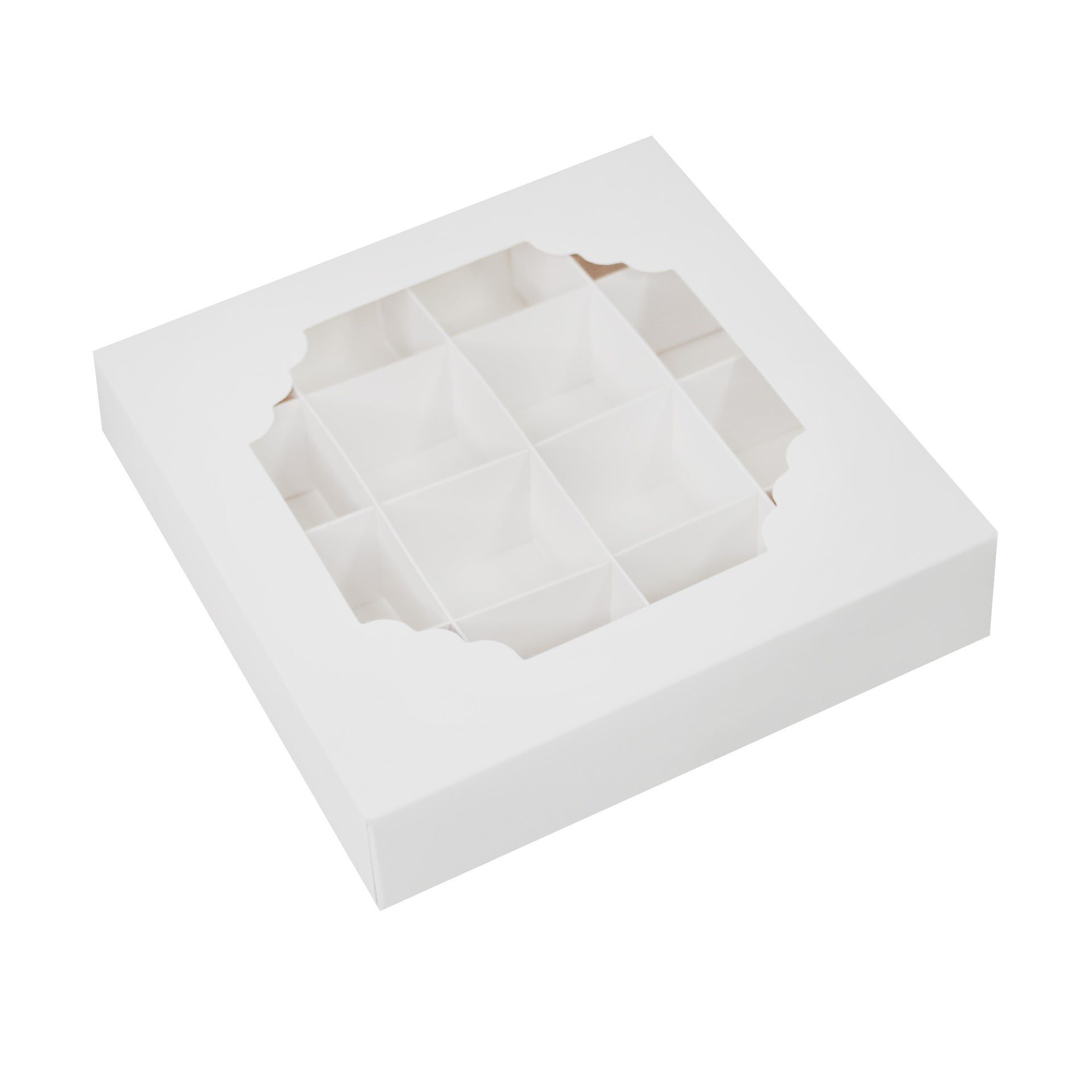 Simply Making Truffel Traktatie Doosje & Inzetstukken pk/5 - 16 vakjes