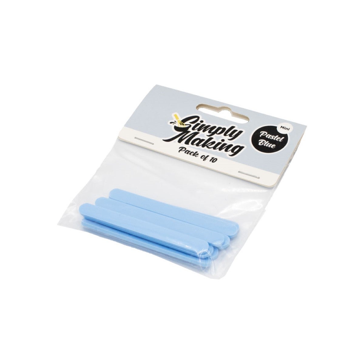 Simply Making Cakesicle Sticks pk/10 - Pastelblauw Mini