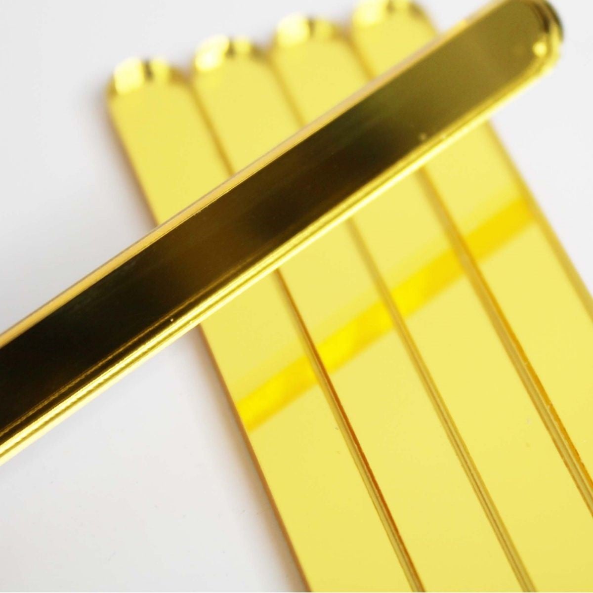 Simply Making Cakesicle Sticks pk/10 - Glanzend Goud - 113mm