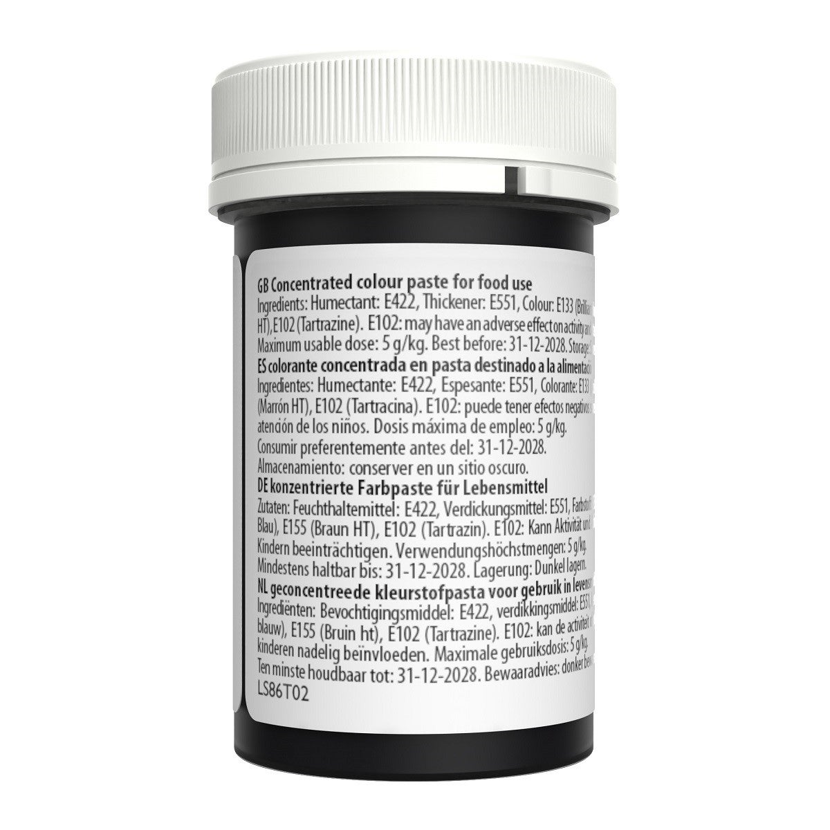 Sugarflair Paste Colour CARAMEL/IVORY 25g