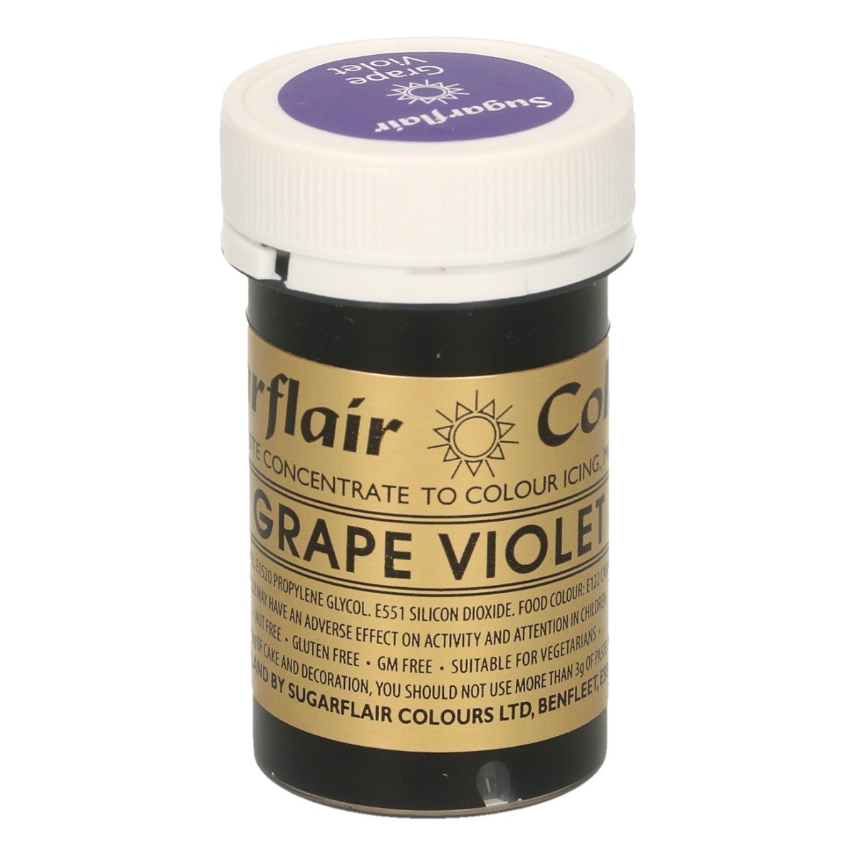Sugarflair Paste Colour GRAPE VIOLET 25g