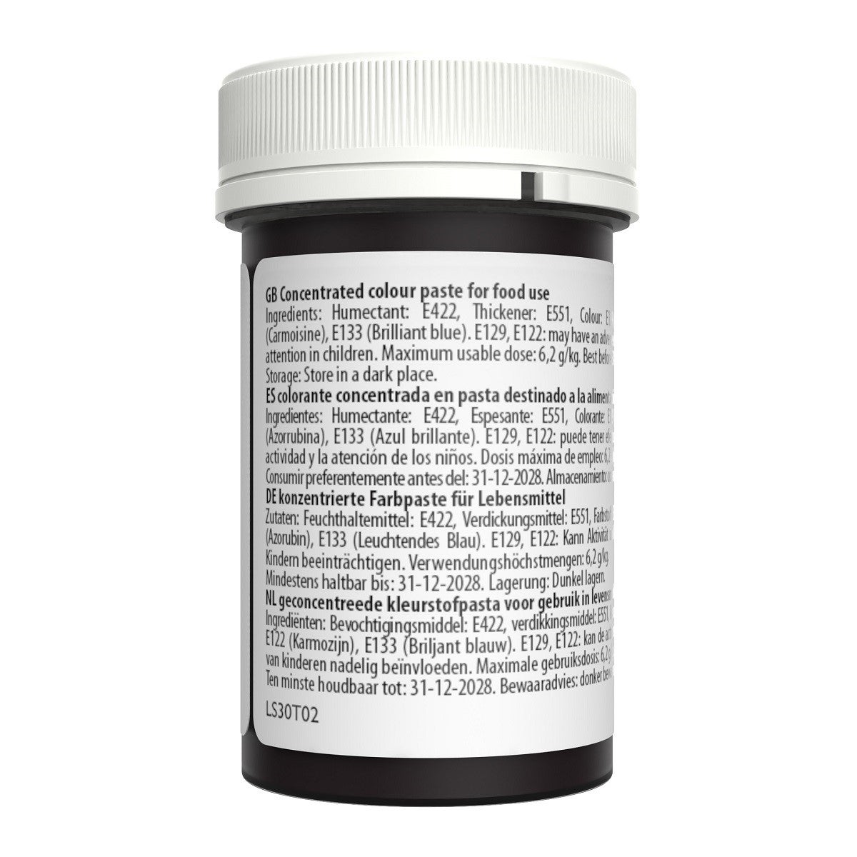 Sugarflair Paste Colour DUSKY PINK/WINE 25g