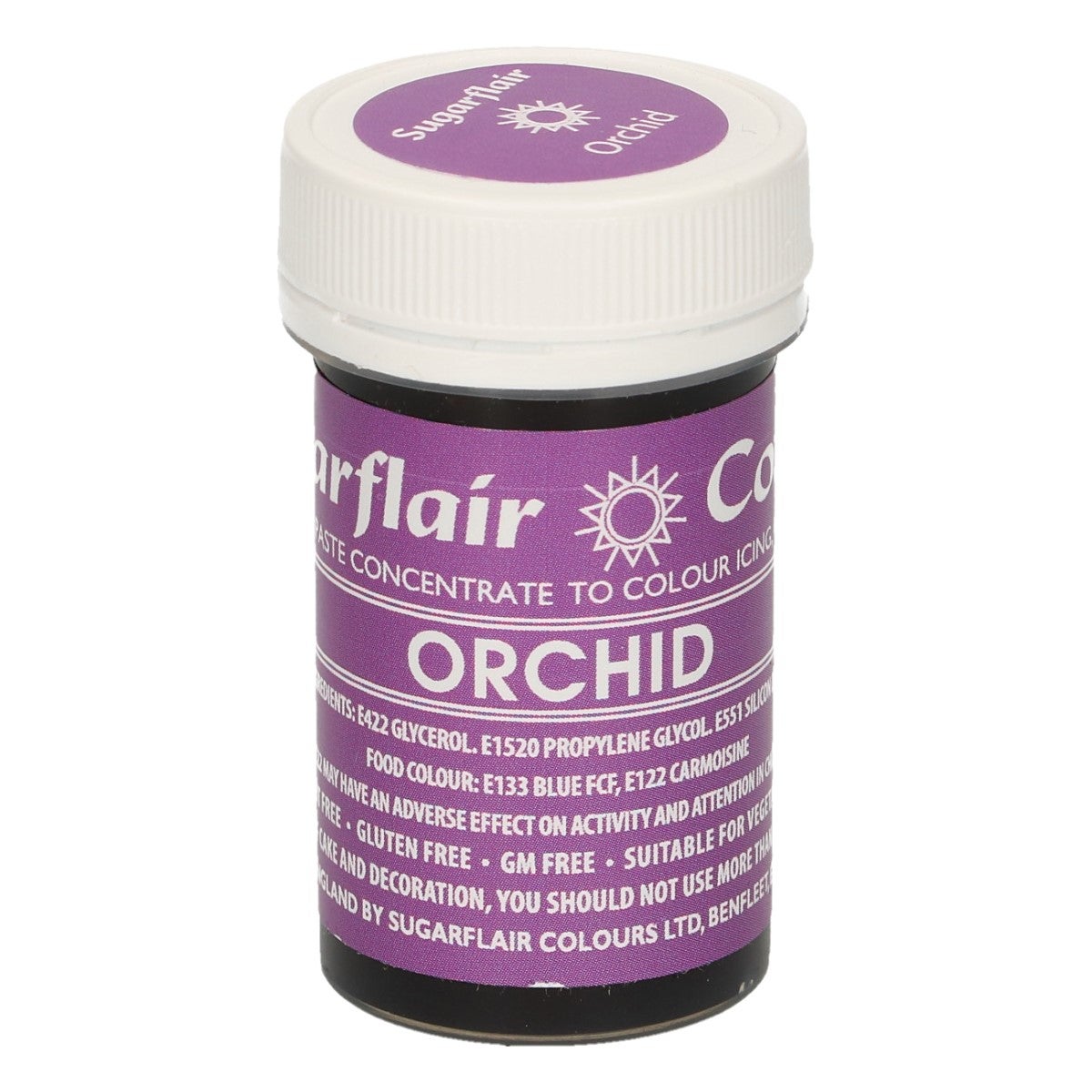 Sugarflair Paste Colour ORCHID 25g