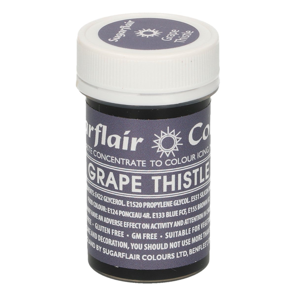 Sugarflair Paste Colour GRAPE THISTLE 25g