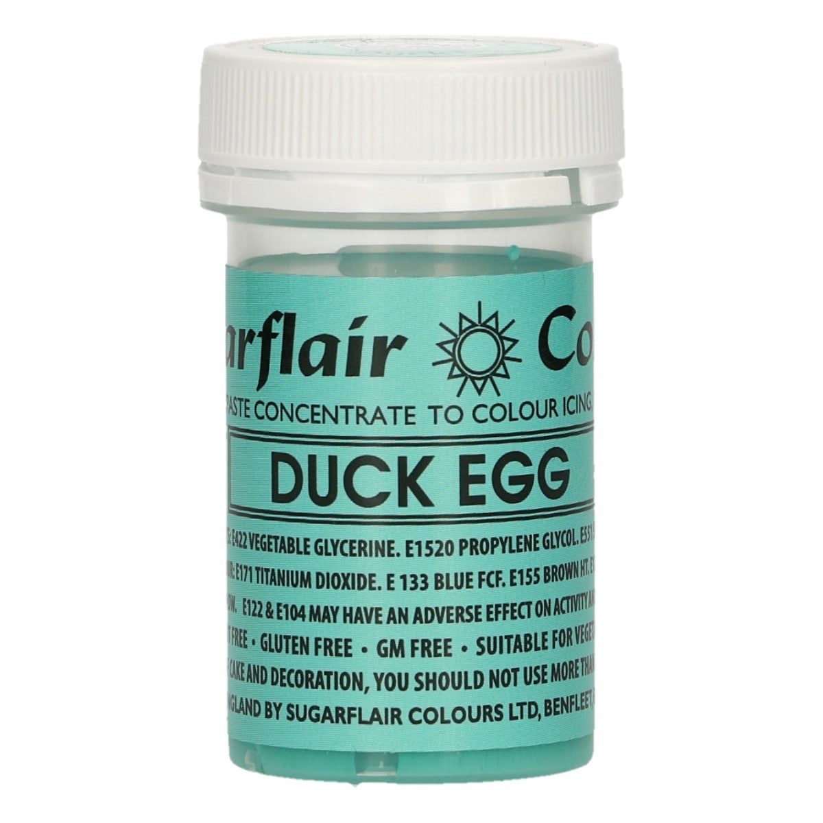 Sugarflair Pasta Kleur DUCK EGG 25g