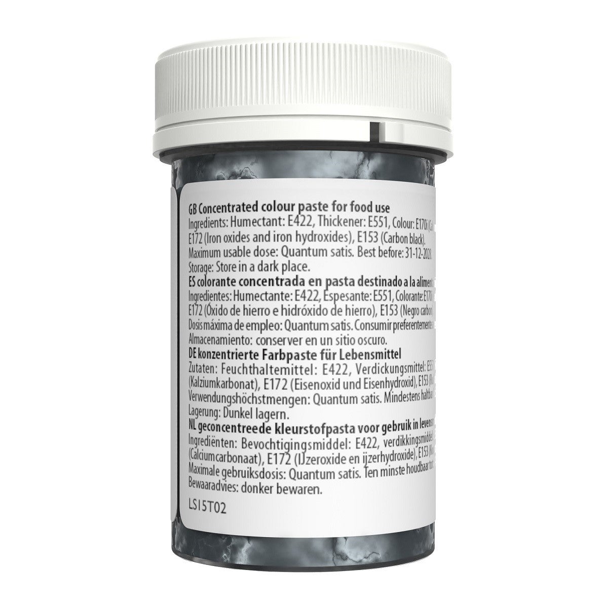 Sugarflair Paste Colour GRAPHITE 25g