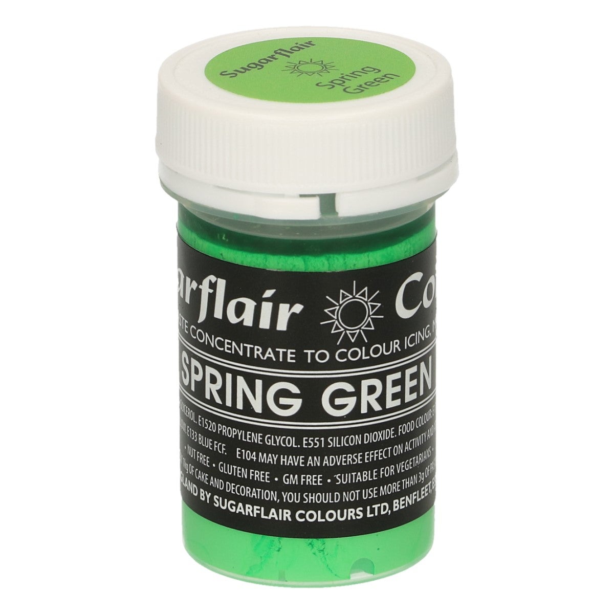 Sugarflair Paste Colour Pastel SPRING GREEN 25g