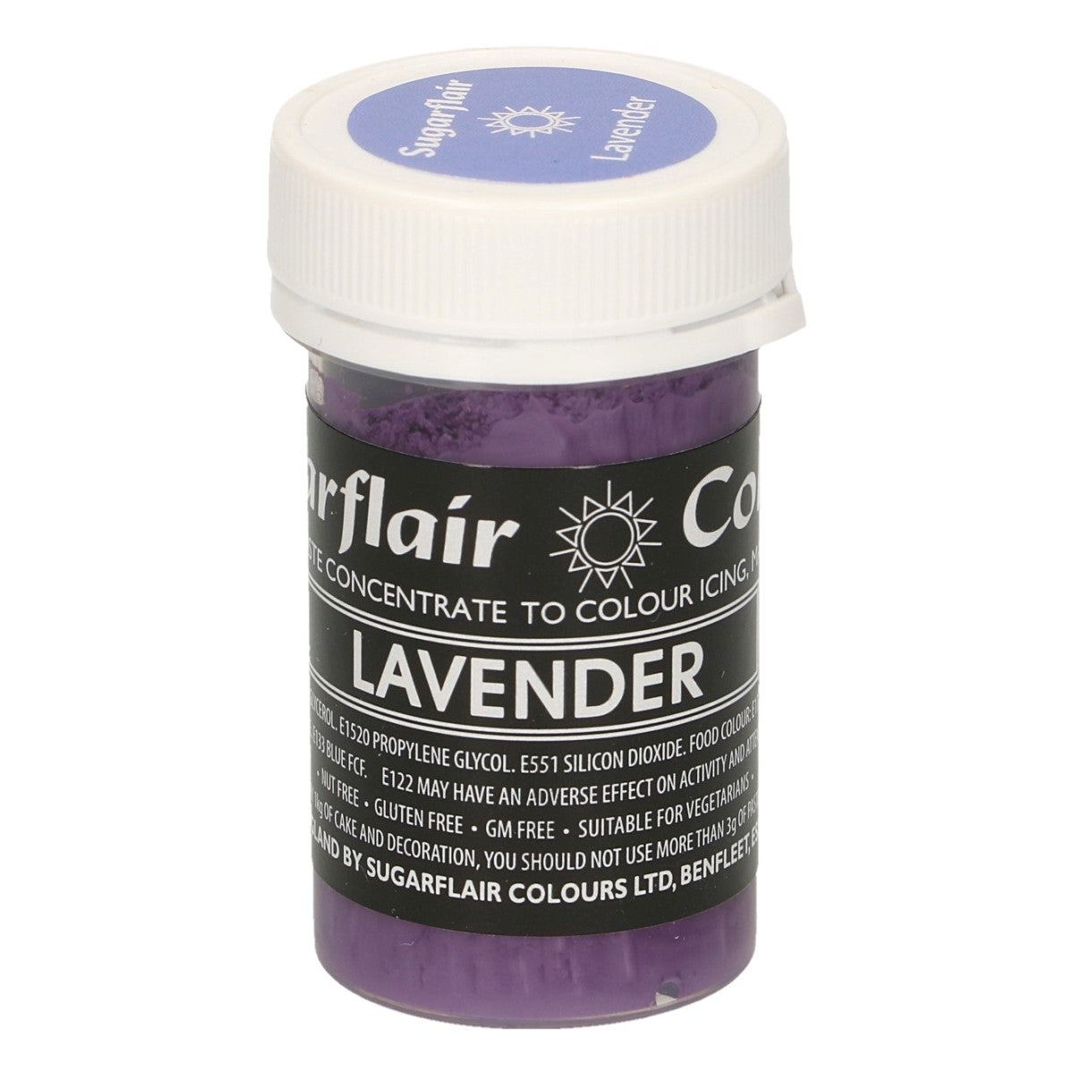 Sugarflair Paste Colour Pastel LAVENDER 25g