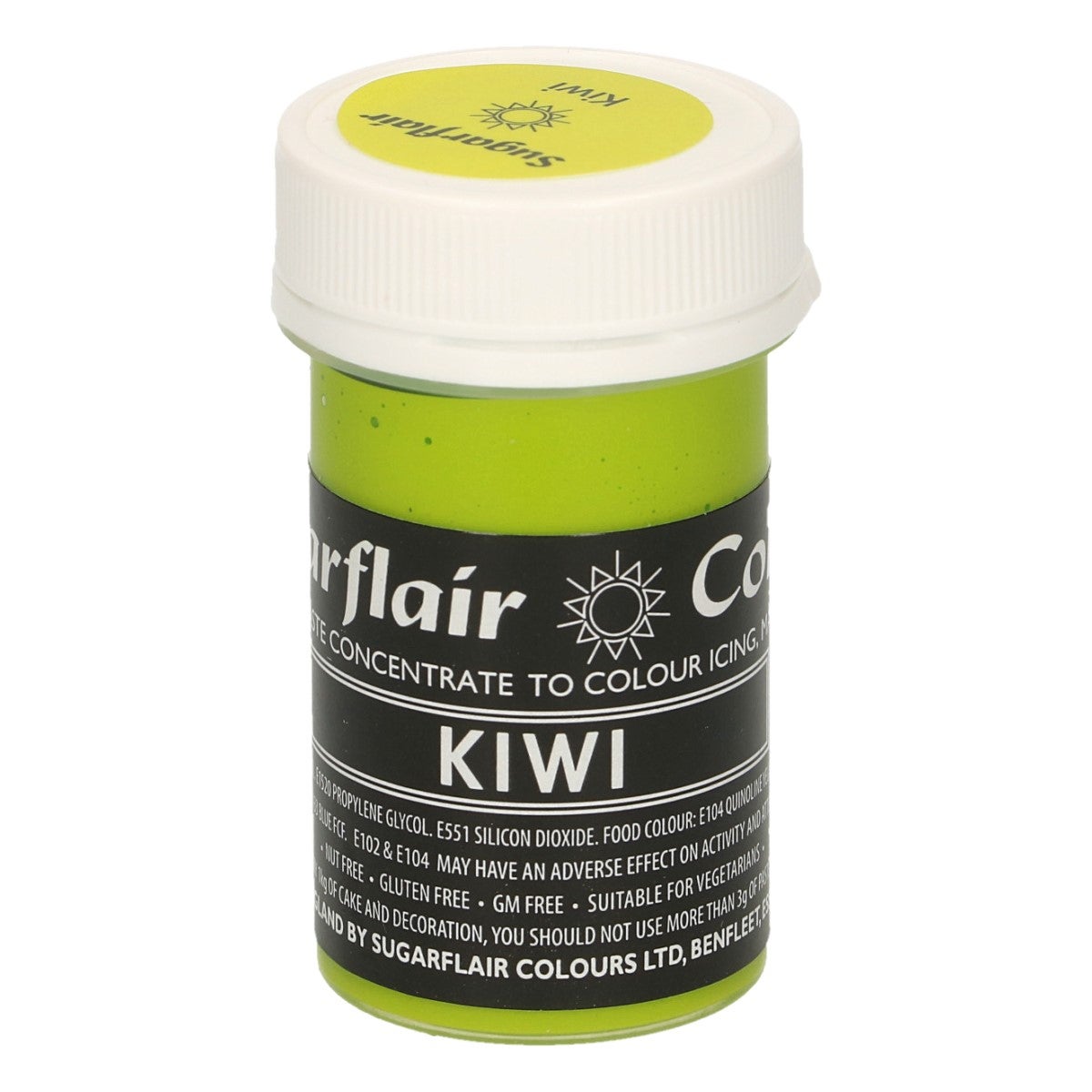 Sugarflair Paste Colour Pastel KIWI 25g