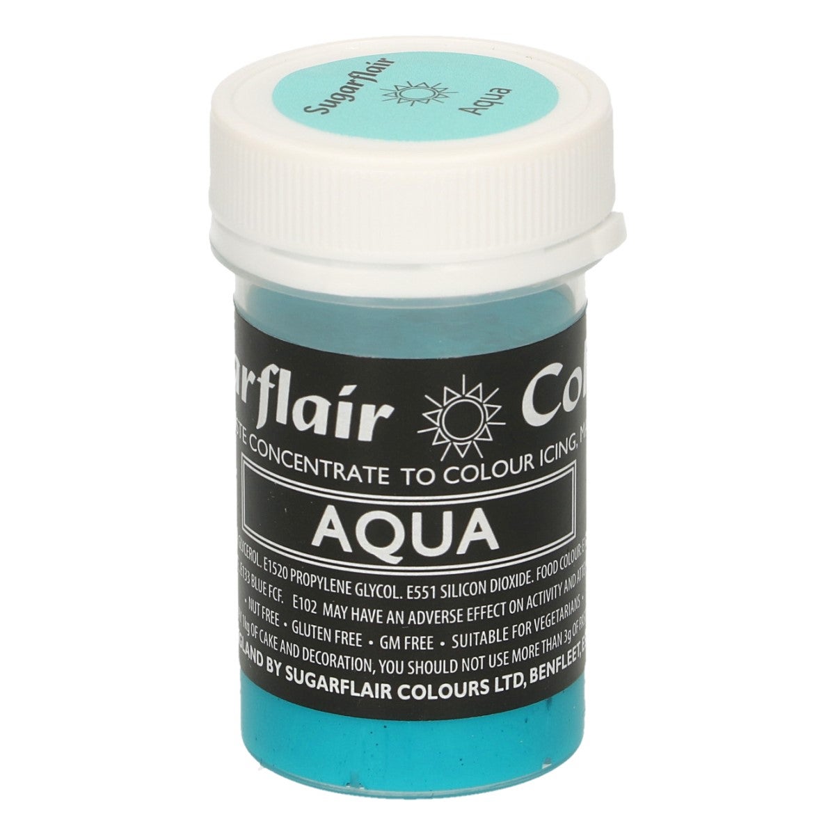 Sugarflair Paste Colour Pastel AQUA 25g