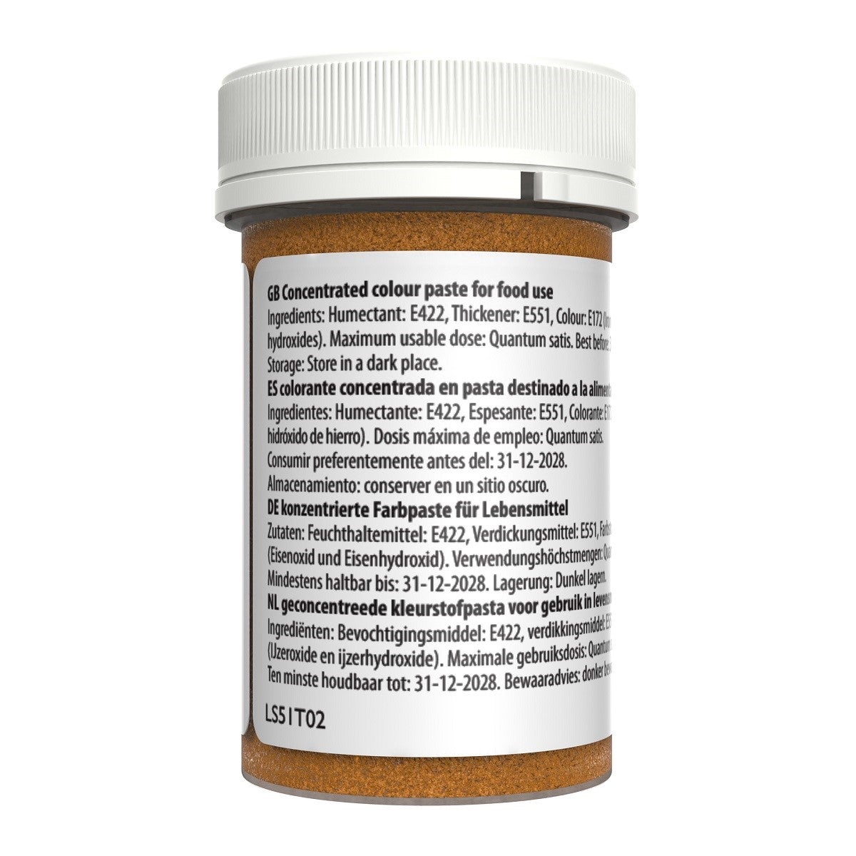 Sugarflair Paste Colour Satin GOLD 25g