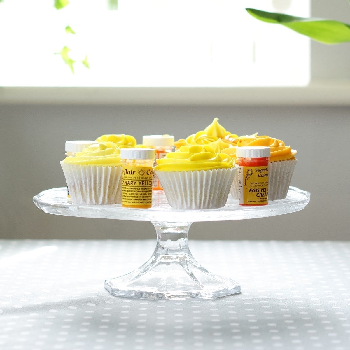 Sugarflair Paste Colour Mix Geel Set/4