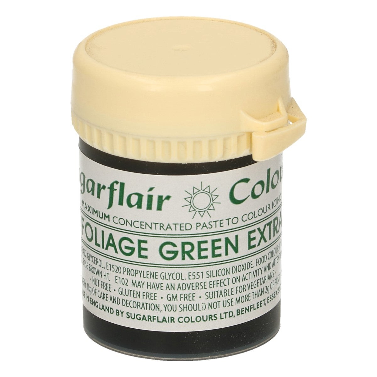 Sugarflair - Max Concentrate Paste Colour FOLIAGE GREEN 42g