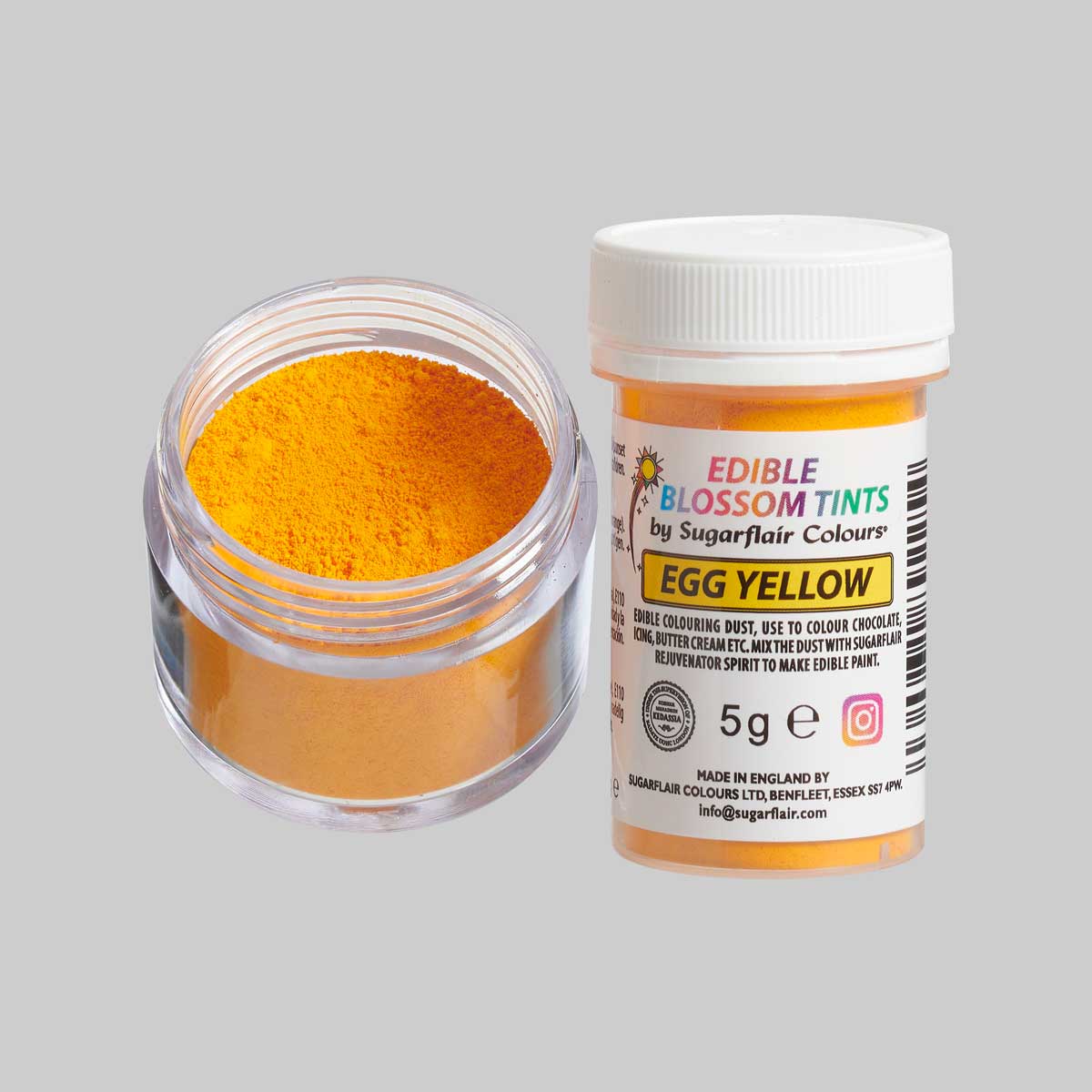 Sugarflair Blossom Tint Dust Egg Yellow 5g