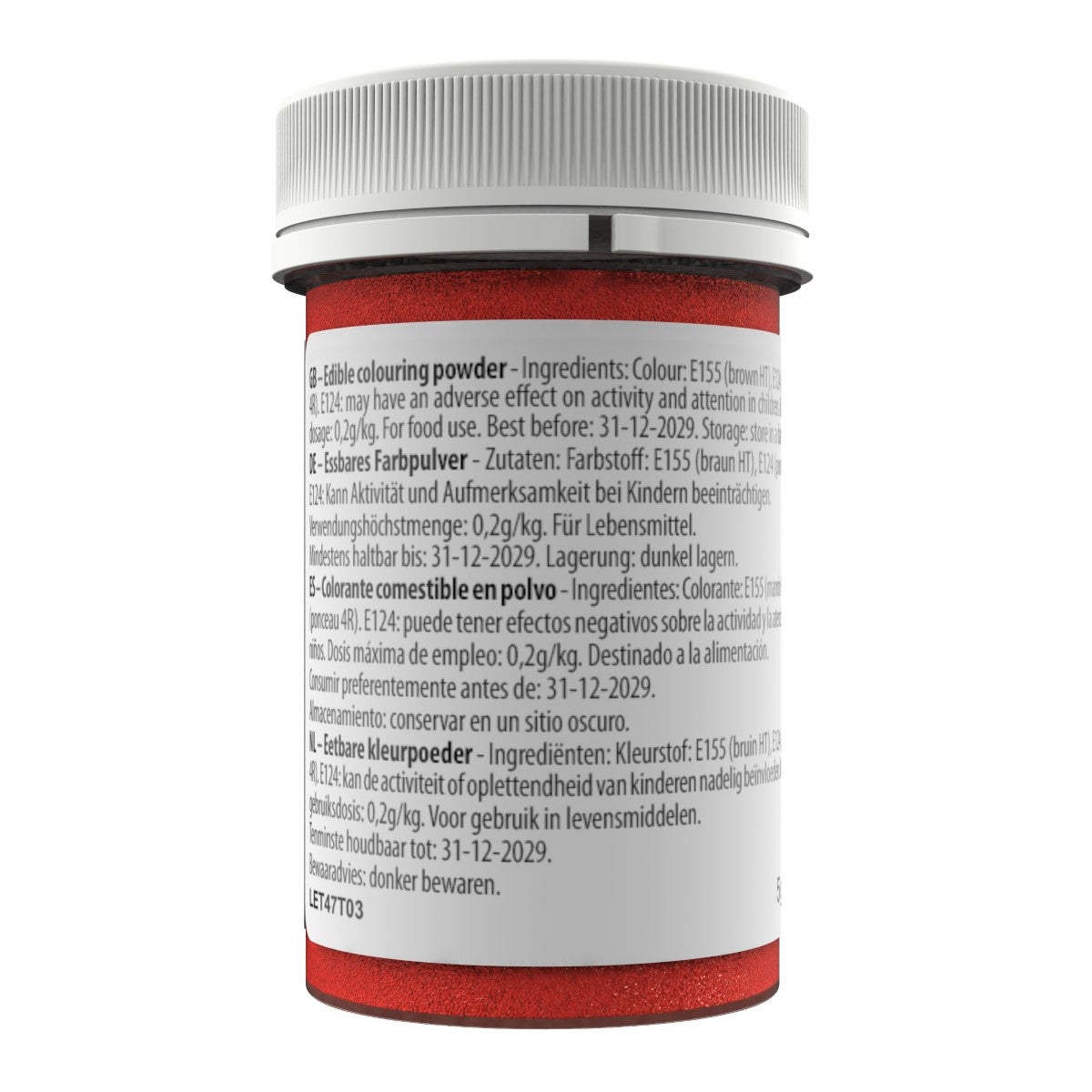 Sugarflair Blossom Tint Dust Pillar Box Red 5g