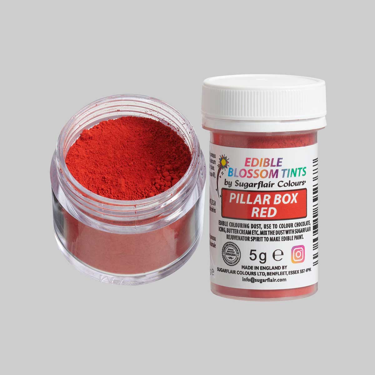 Sugarflair Blossom Tint Dust Pillar Box Red 5g