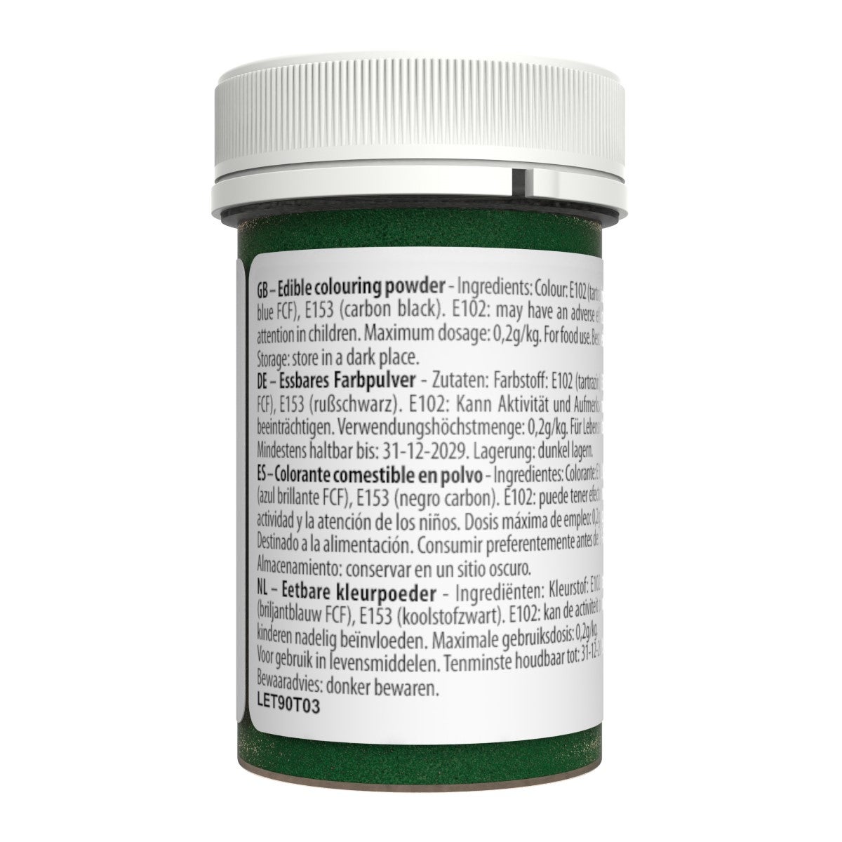 Sugarflair Blossom Tint Dust Forest Green 5g