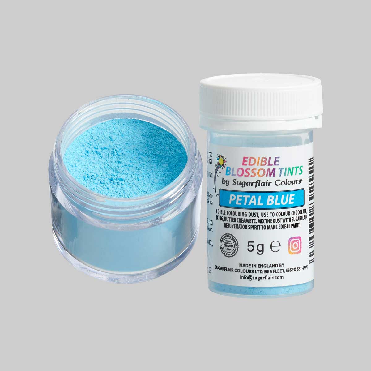 Sugarflair Blossom Tint Dust Petal Blue 5g