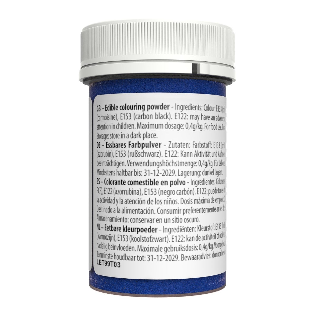 Sugarflair Blossom Tint Dust Navy Blue 5g