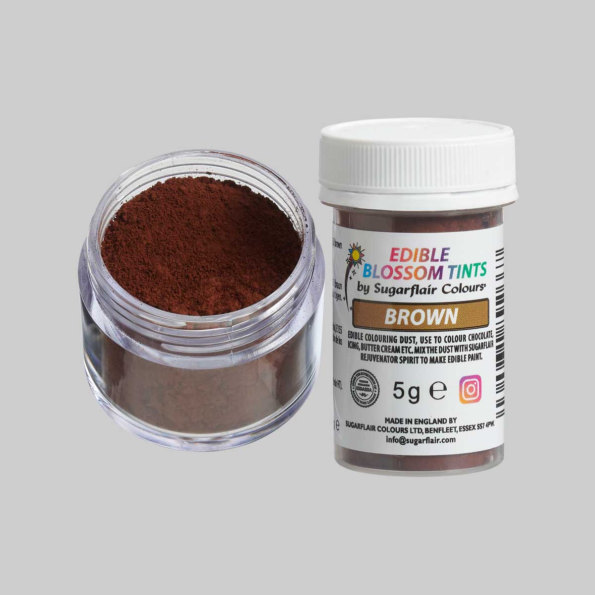 Sugarflair Blossom Tint Dust Brown 5g