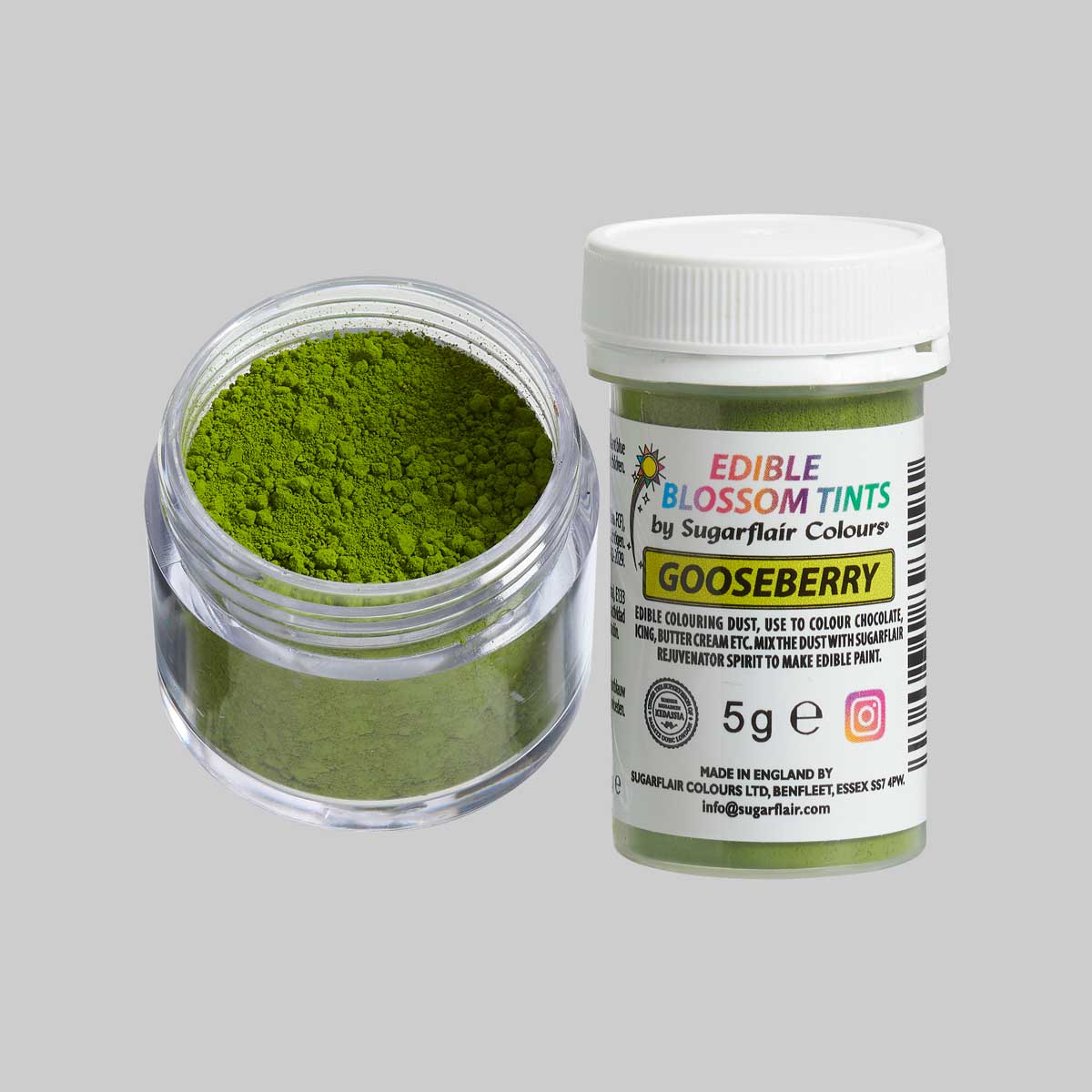 Sugarflair Blossom Tint Dust Gooseberry 5g