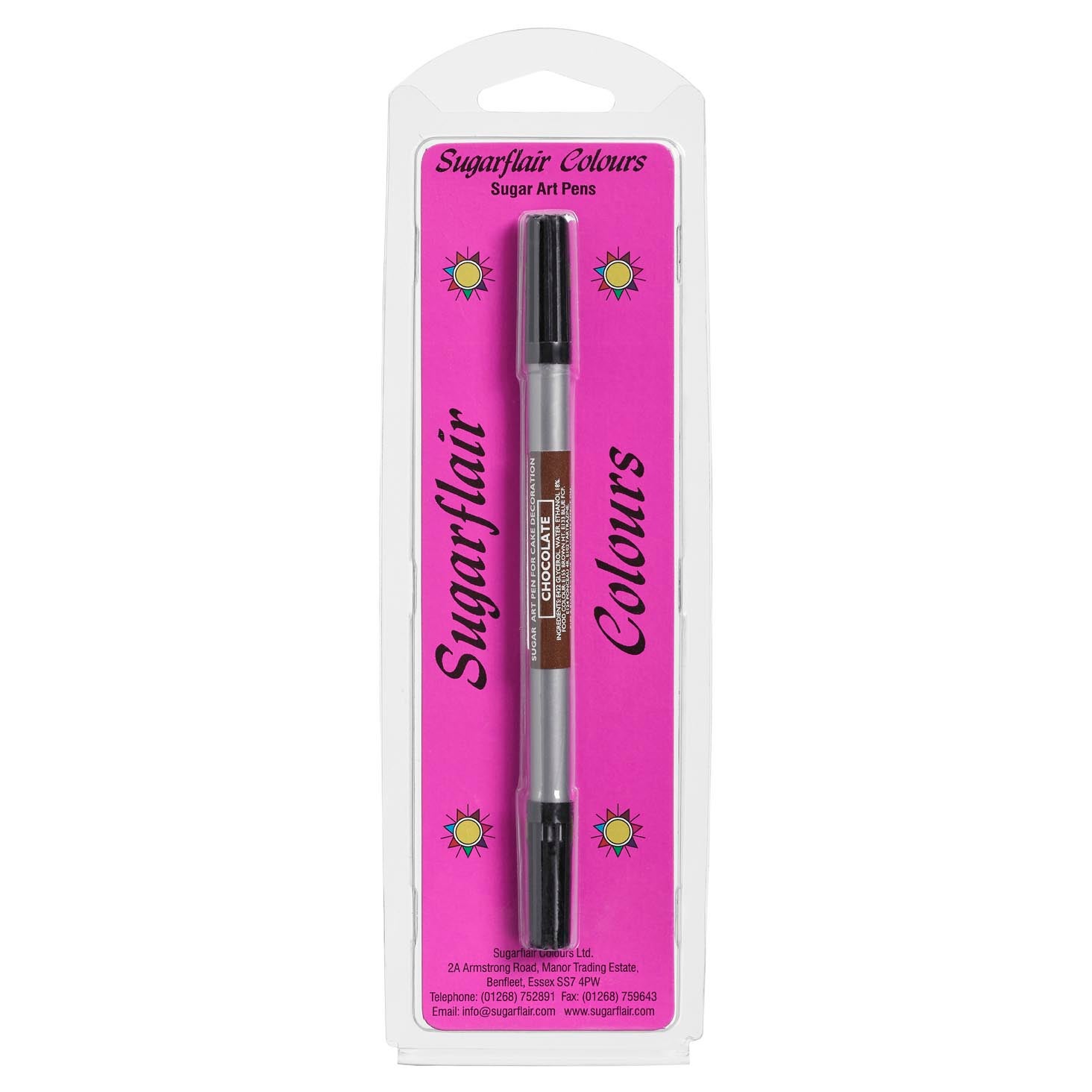 Sugarflair Eetbare Stift Chocoladebruin