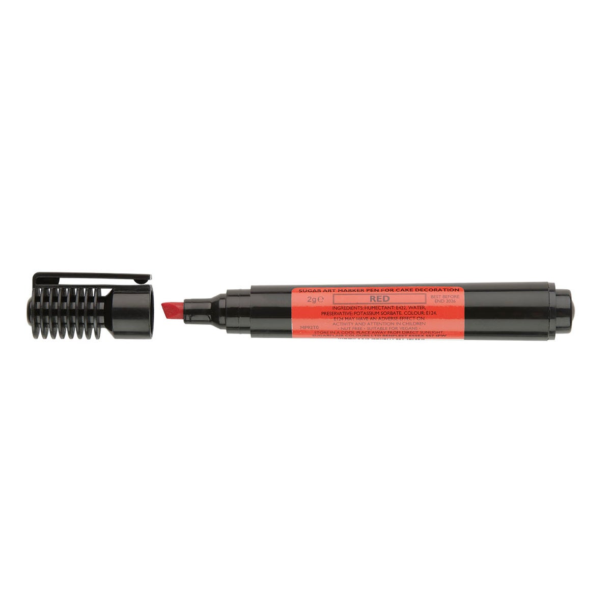 Sugarflair Marker Pen Red