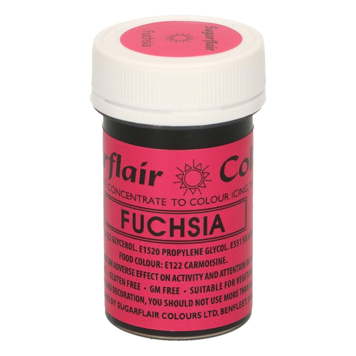 Sugarflair Paste Colour FUCHSIA 25g