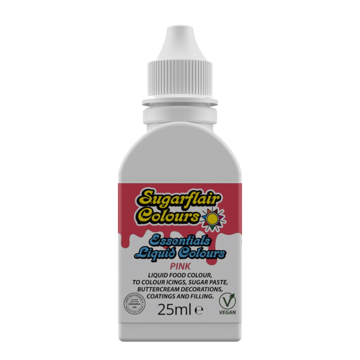 Sugarflair Liquid Colour Roze 25 ml