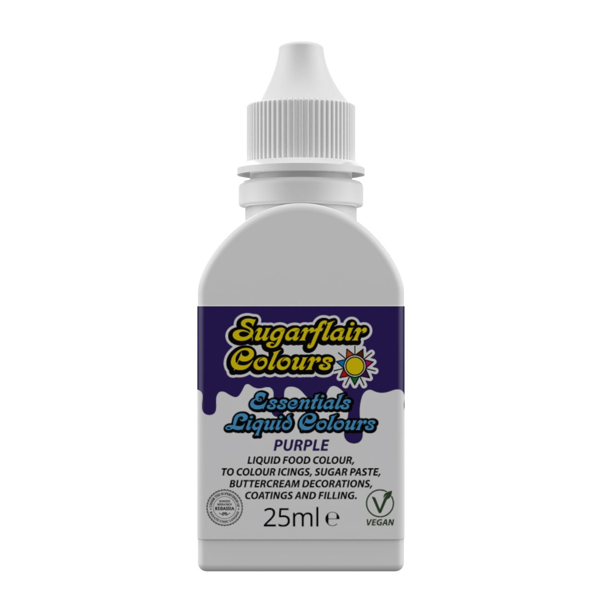 Sugarflair Liquid Colour Paars 25 ml