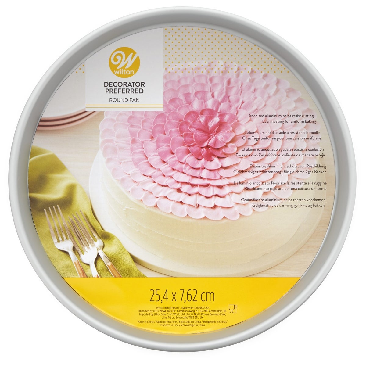 Wilton Decorator Preferred® Deep Round Pan Ø25x7,5cm