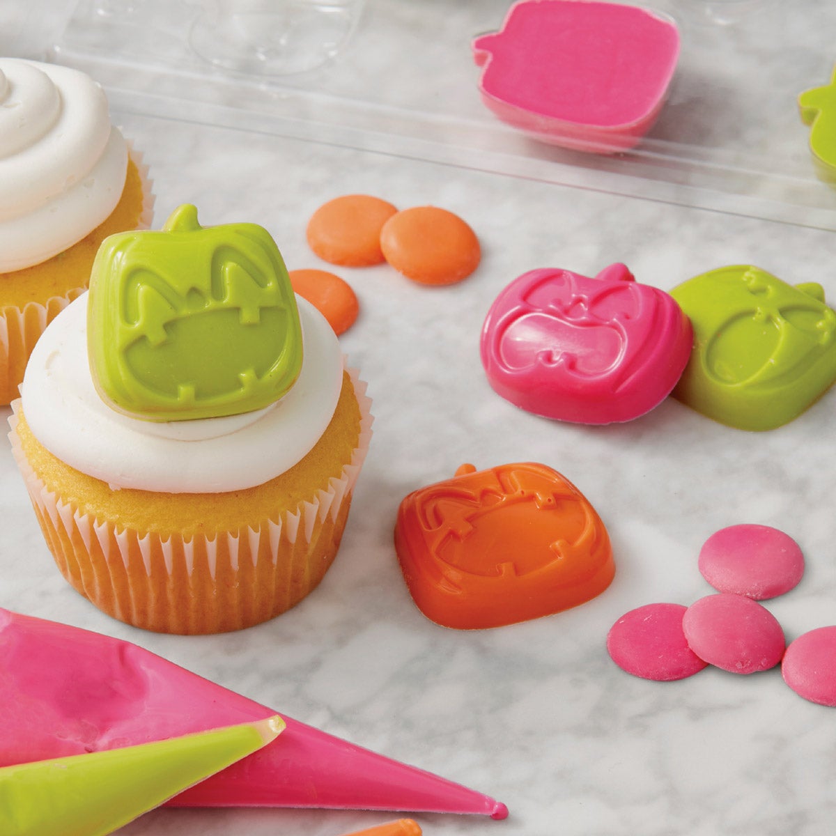 Wilton Candy Mould Halloween Pumpkin