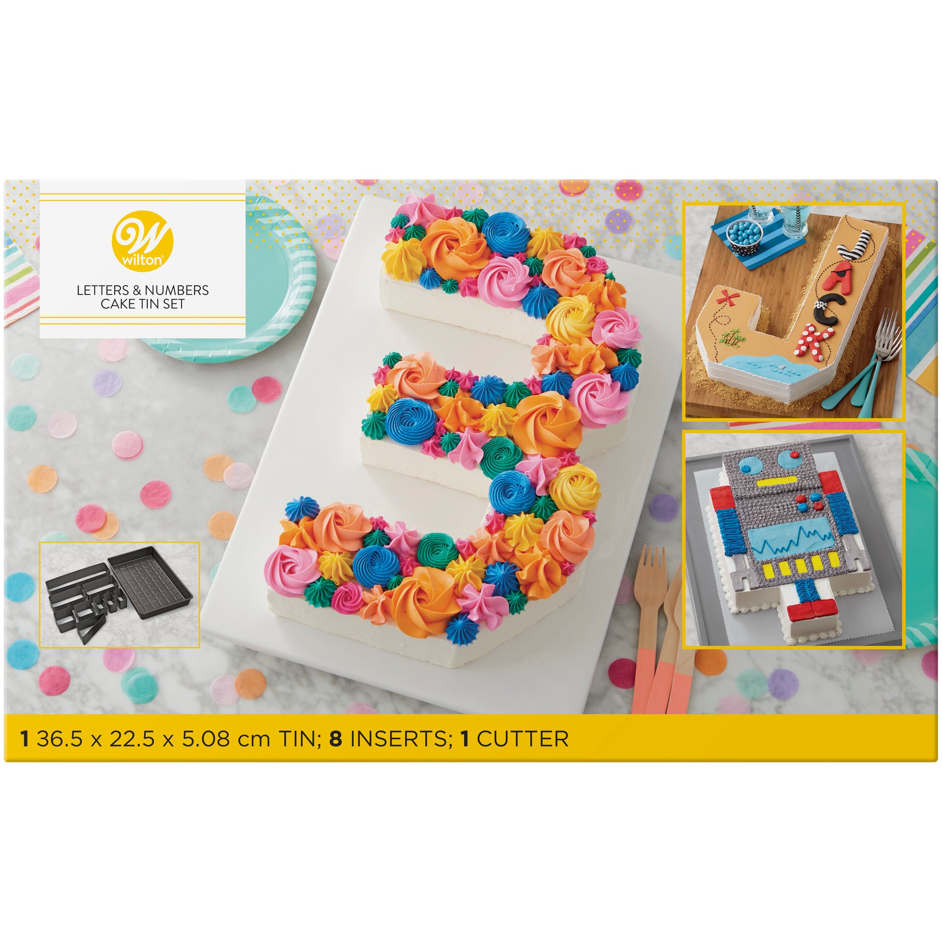 Wilton Bakvorm Cijfers & Letters Countless Celebrations