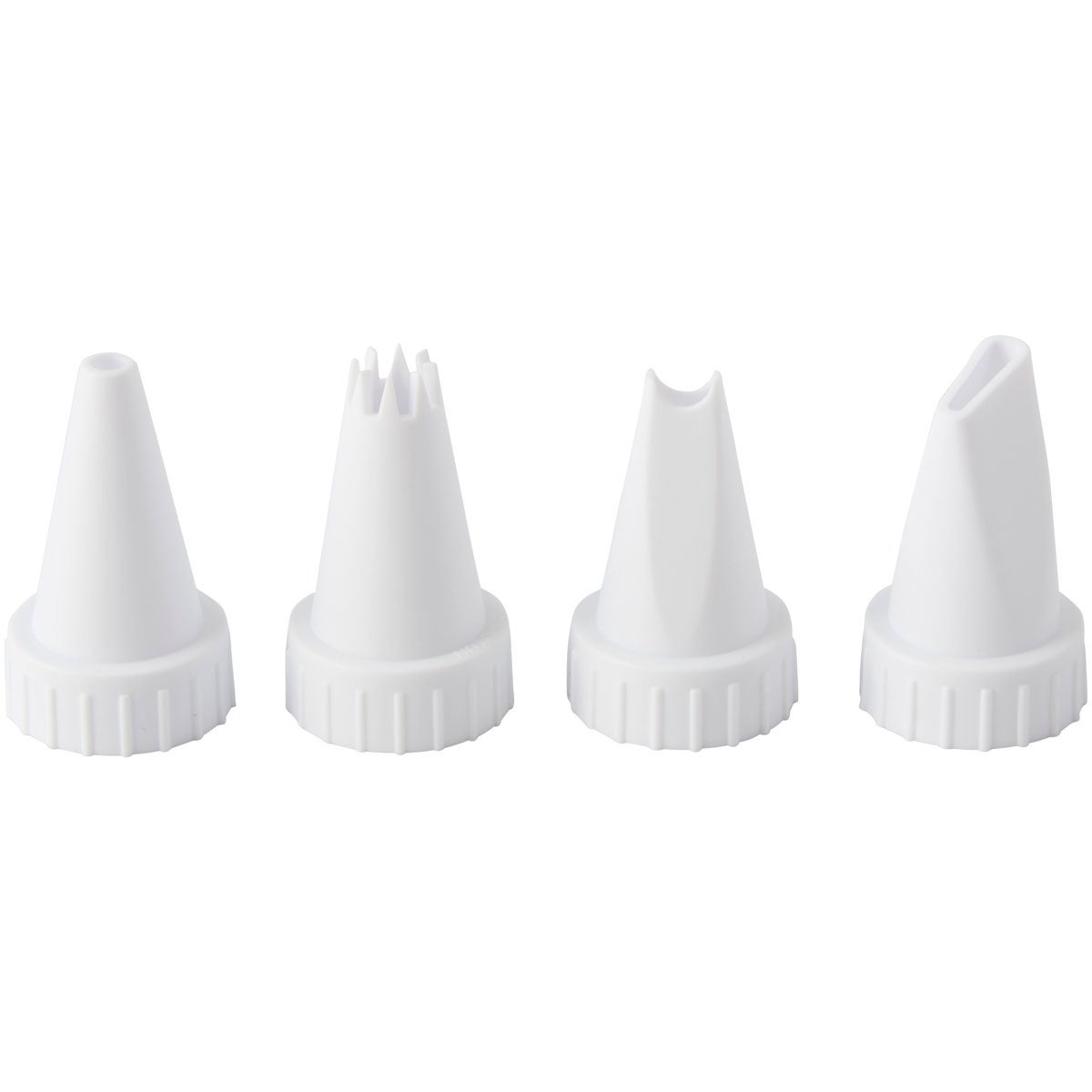 Wilton Decorating Tip Set Star, Round, Leaf, Petal