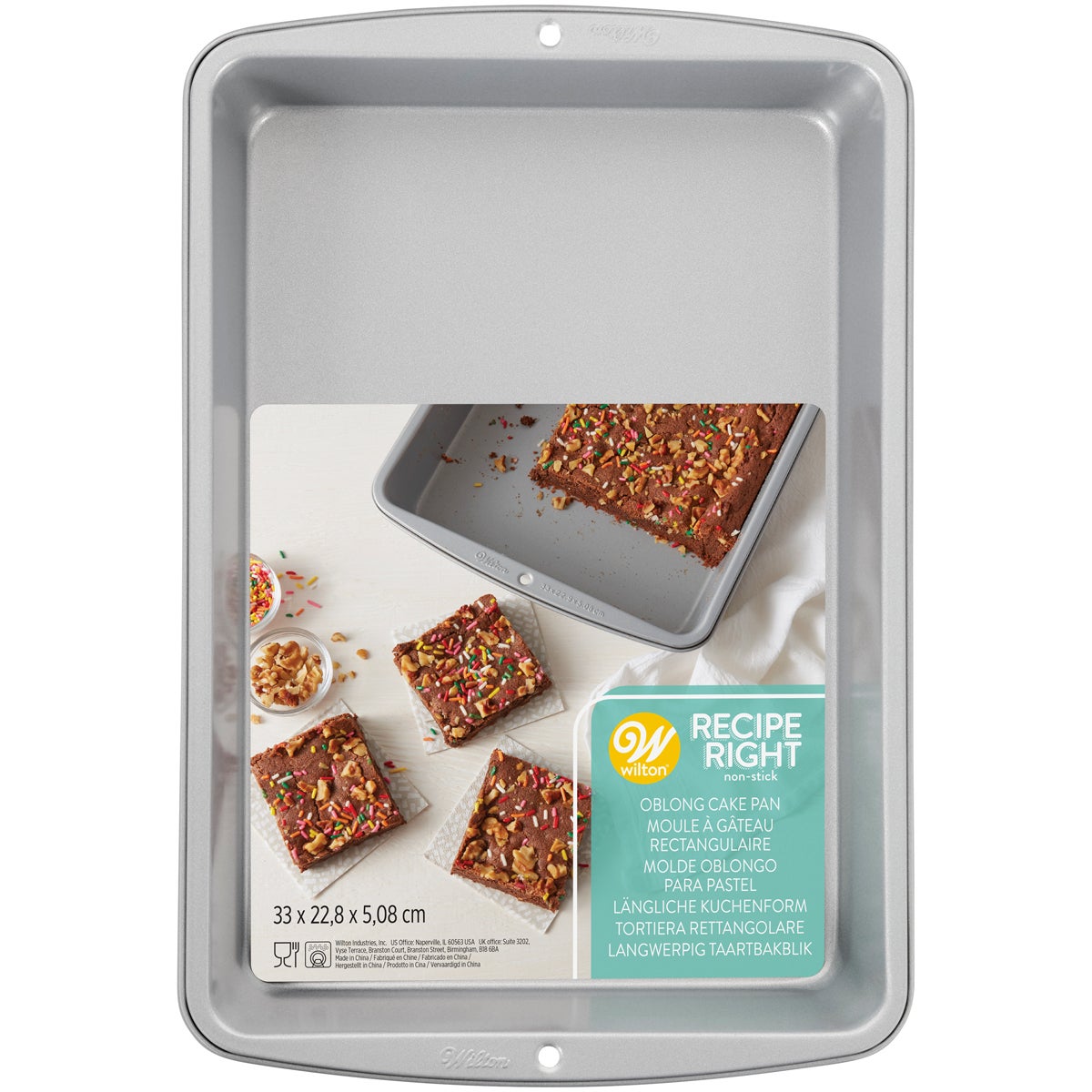 Wilton Recipe Right® Bakvorm Rechthoekig 33 x 22,9cm