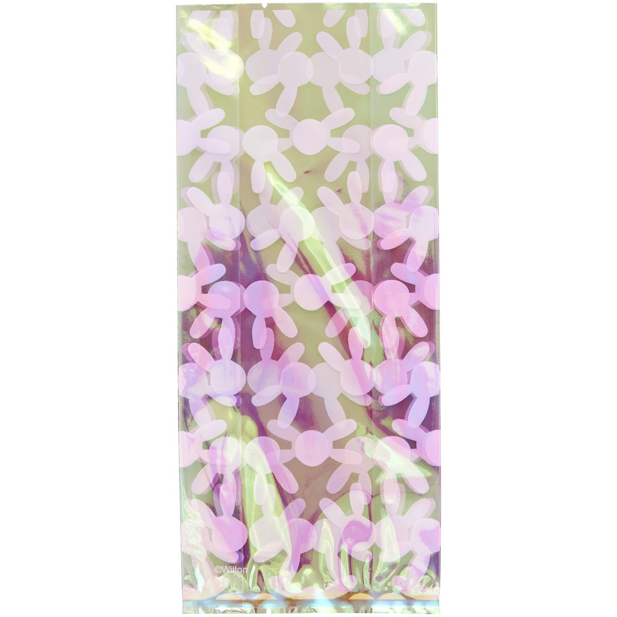 Wilton Iridescent Treat Bags Bunny pk/10