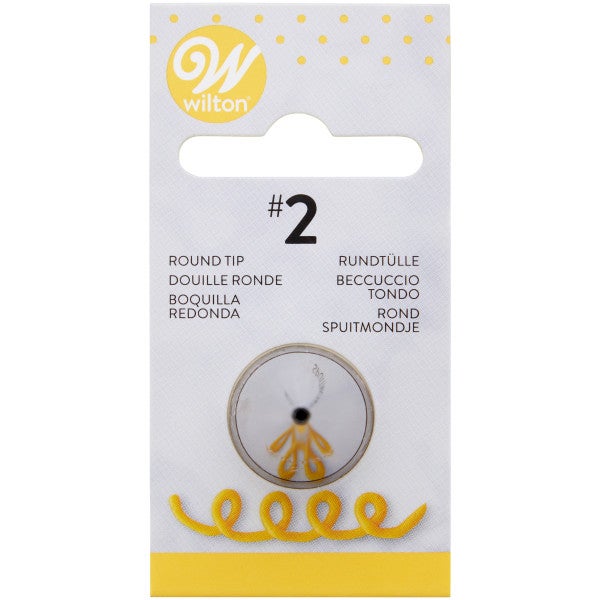Wilton Decorating Tip #2 Round Carded