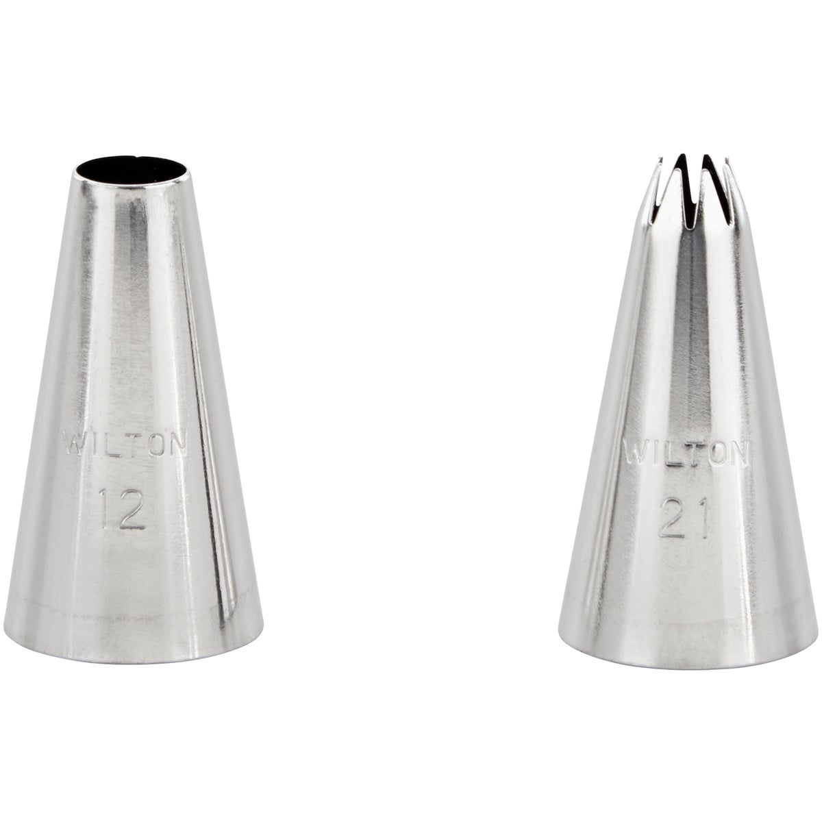 Wilton Decorating Tip Set #012, #021