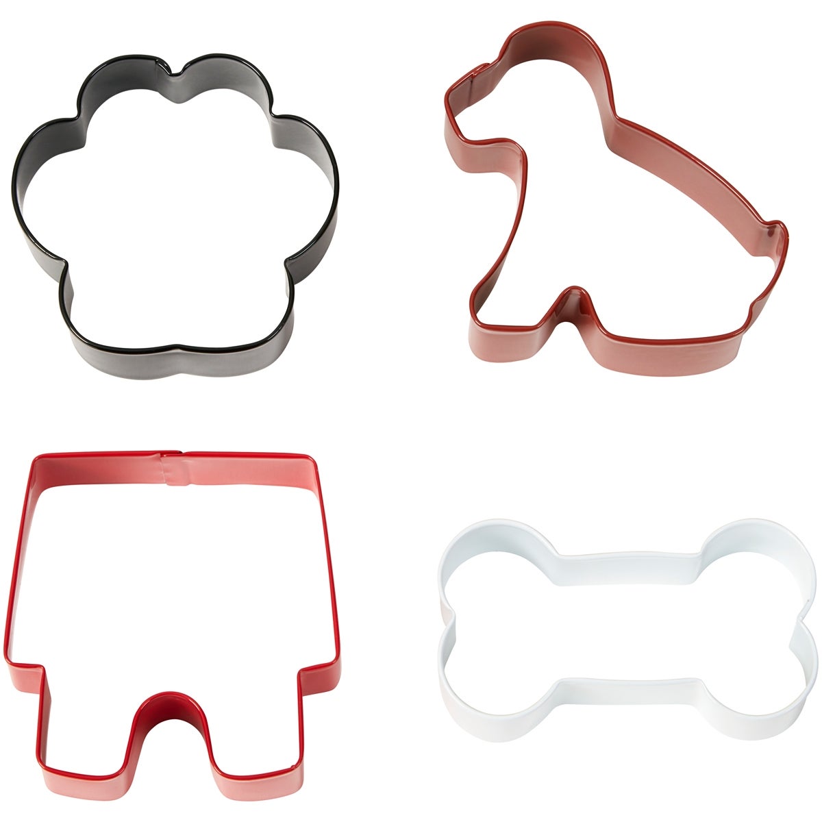 Wilton Cookie Cutter Pet Theme set/4