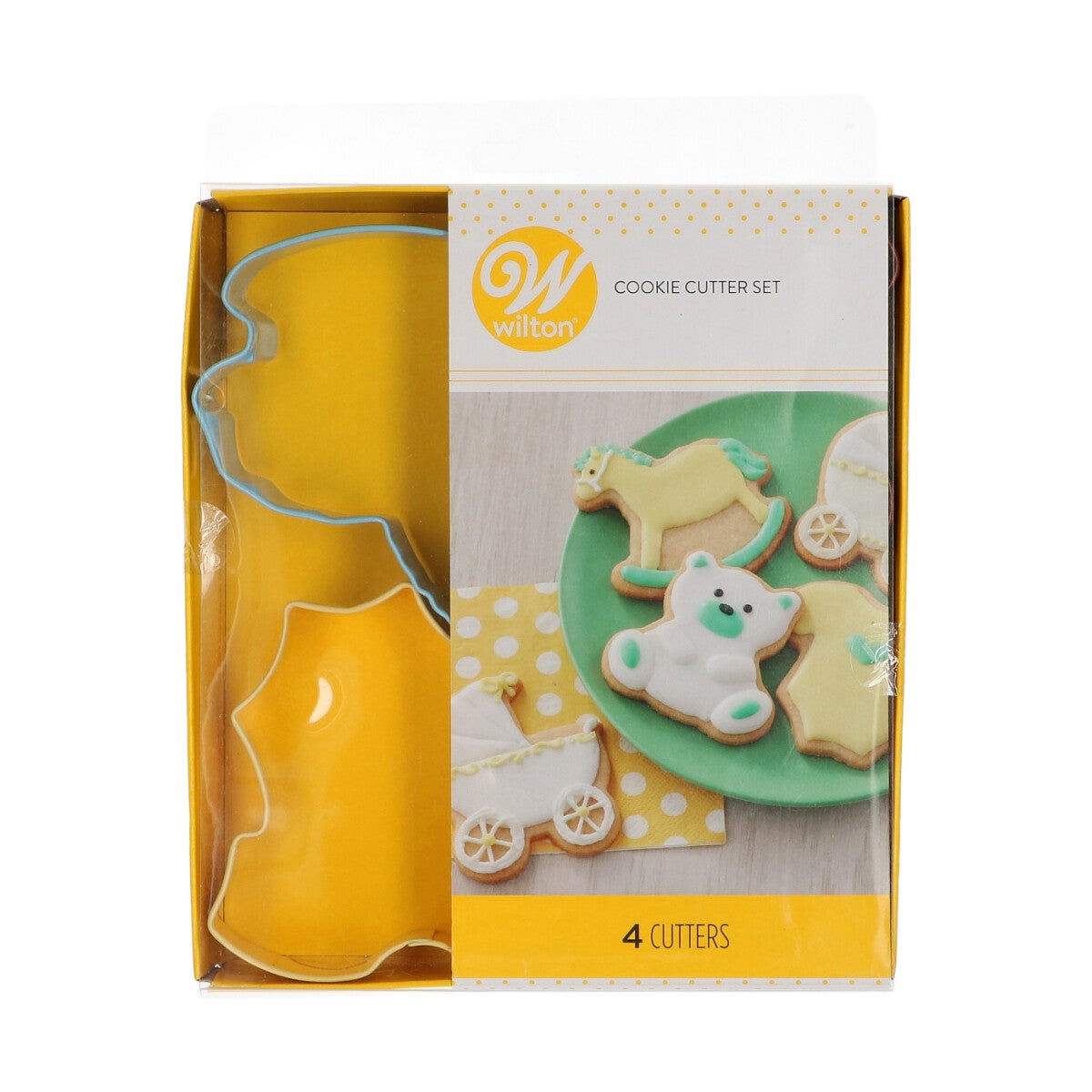 Wilton Cookie Cutter Baby Theme set/4