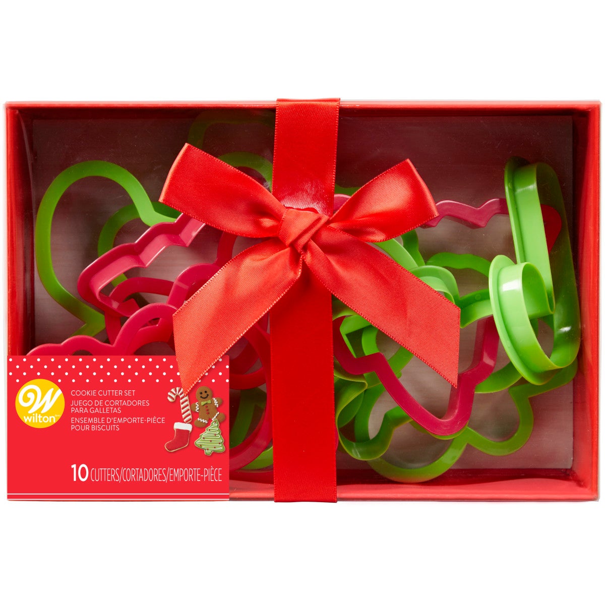 Wilton Plastic Uitstekers Kerstmis Set/10
