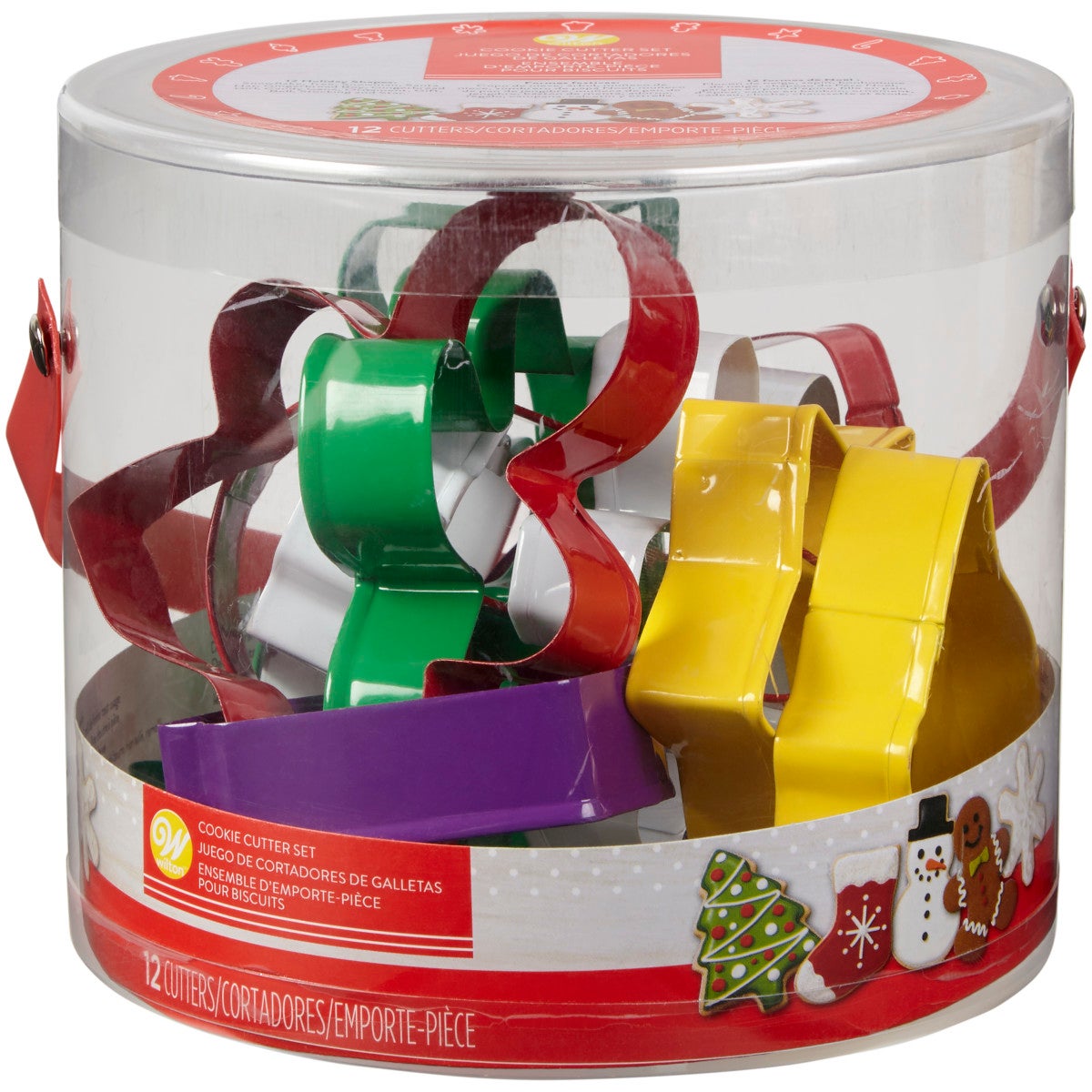 Wilton Uitstekers Kerstmis Set/12