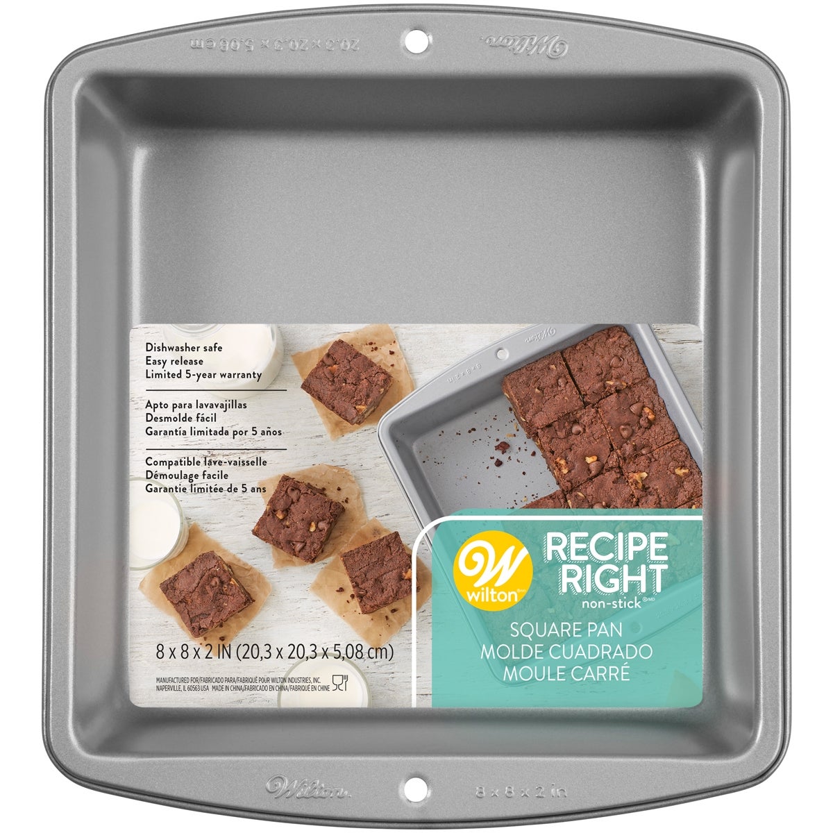Wilton Recipe Right® Square Pan 20 x 20cm