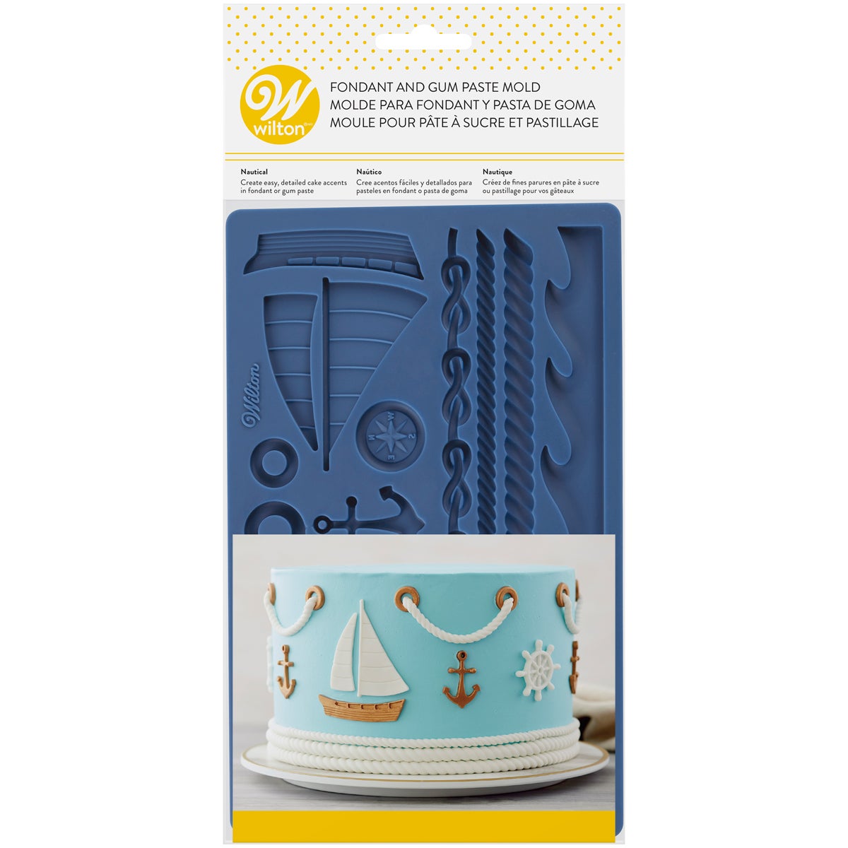 Wilton Fondant & Gum Paste Mould Nautical