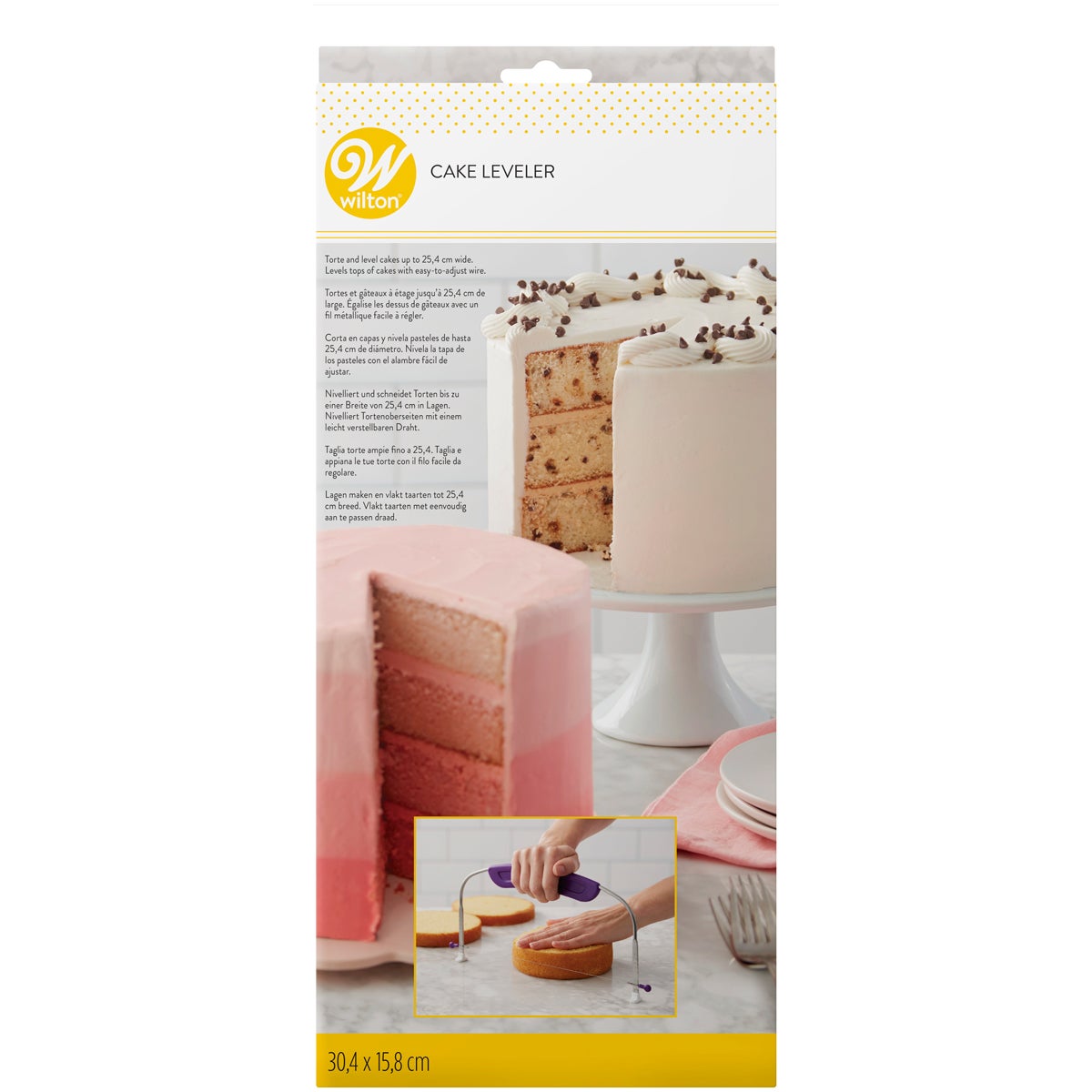Wilton Taartzaag / Small Cake Leveler -25cm-