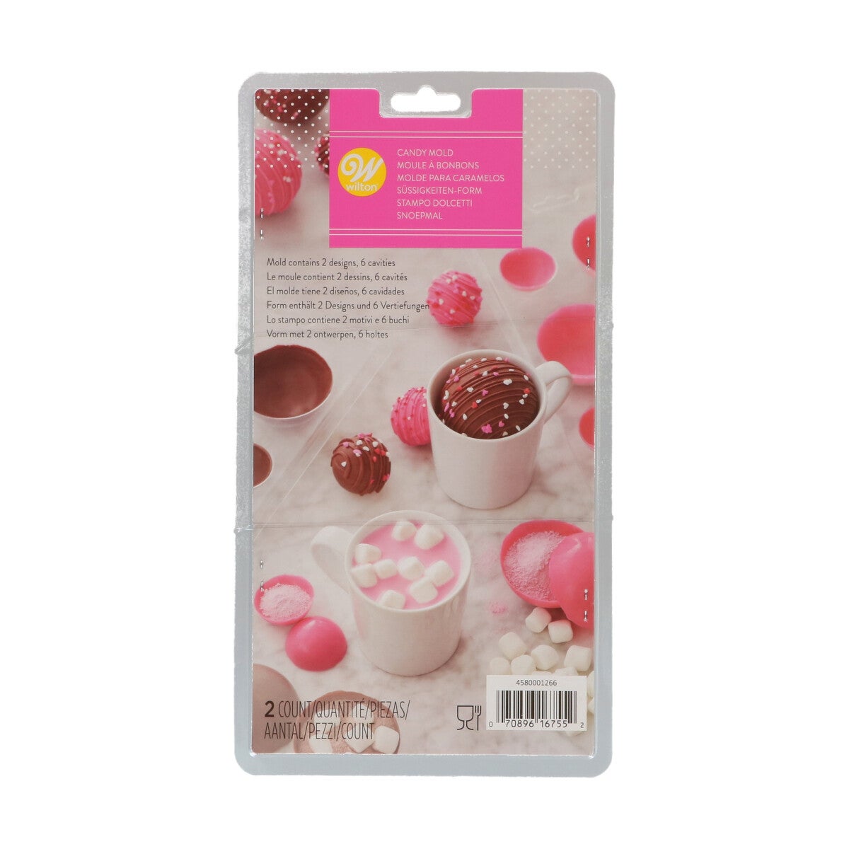 Wilton 3D Valentijn Candy Mold