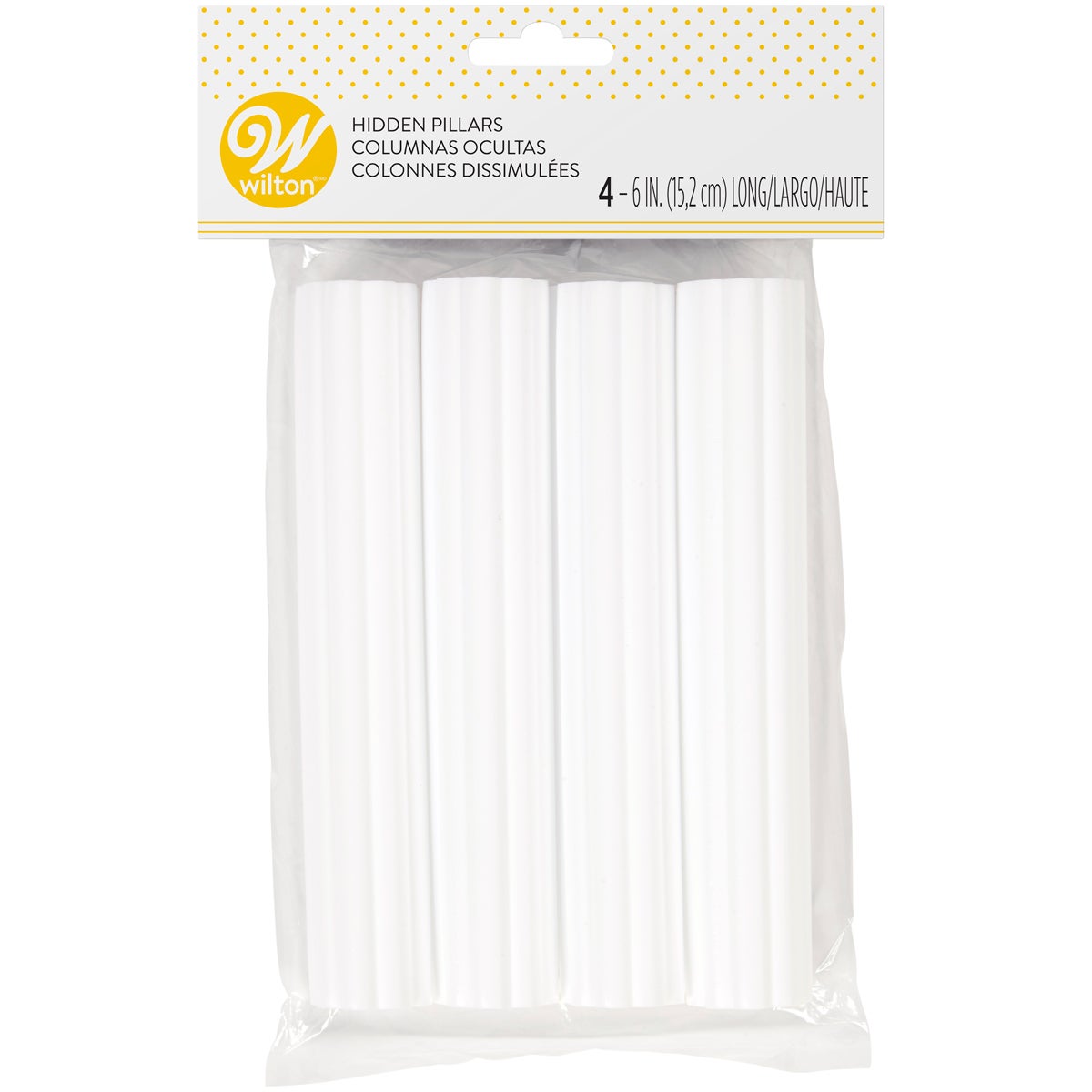 Wilton Hidden Pillars 15.2cm, pk/4